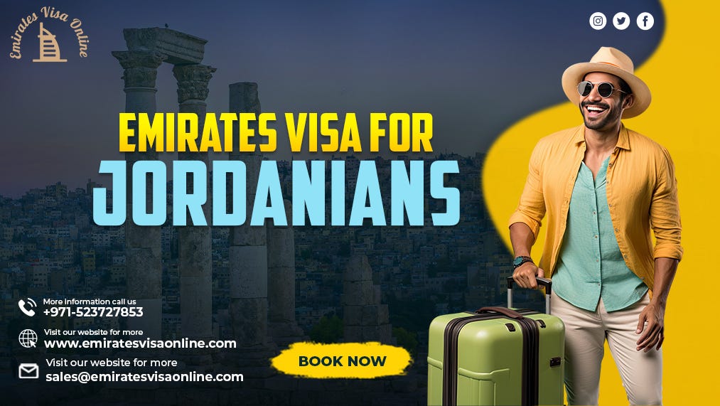 How To Apply For Emirates Visa For Jordanian Citizens by Emirates