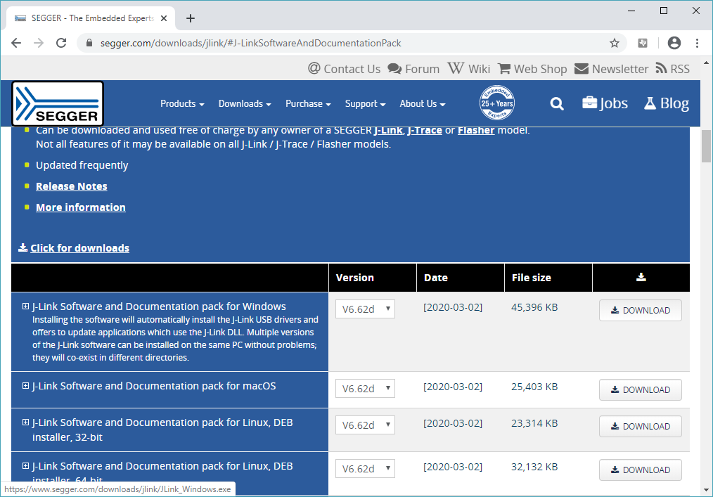 Using J-Link Debug Probe with OpenOCD for Windows
