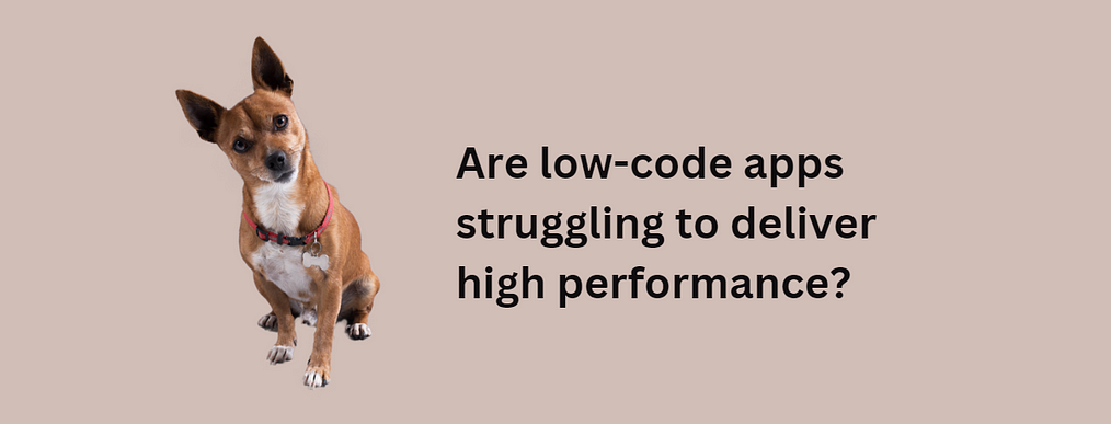 Low-Code Apps Performance