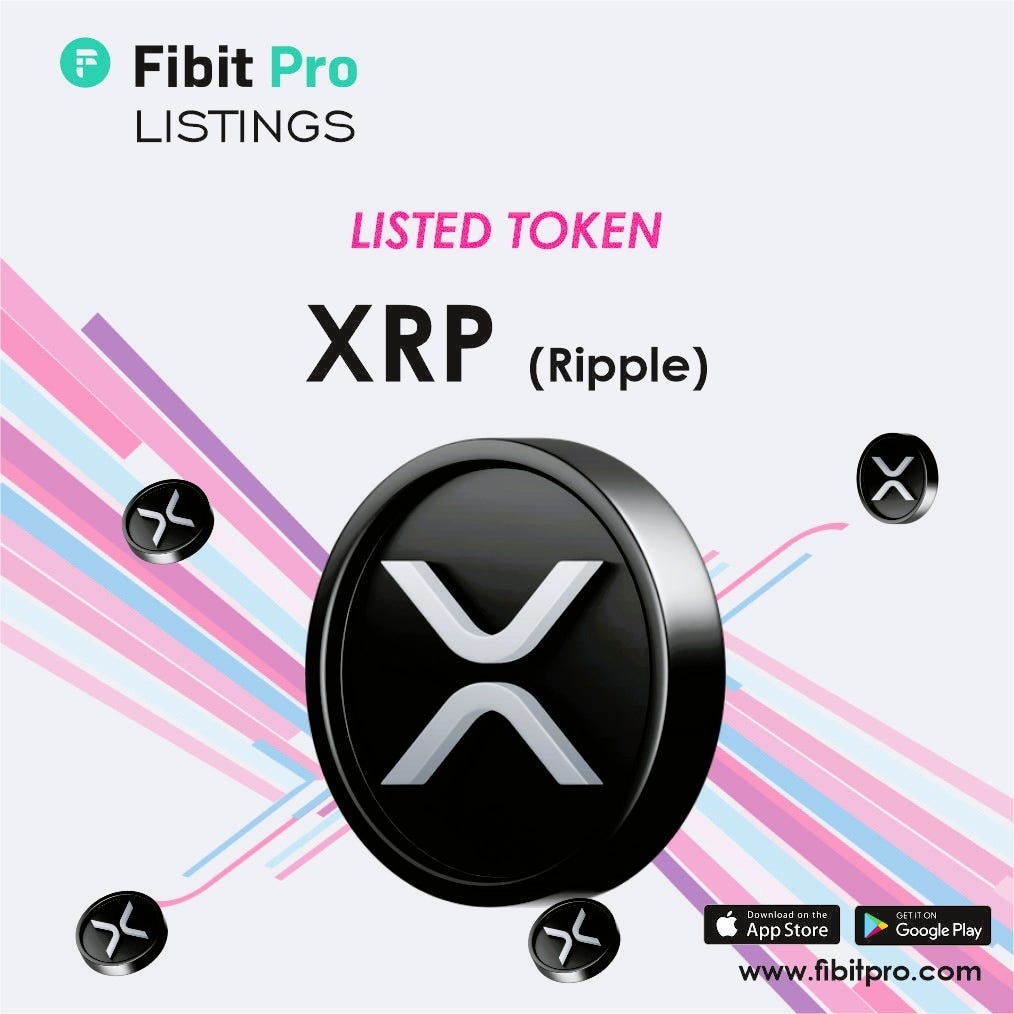 🚀Ripple (XRP) is listed on Fibit Pro Exchange 🚀 fibitproexchange bitcoin CryptocurrencyNews 