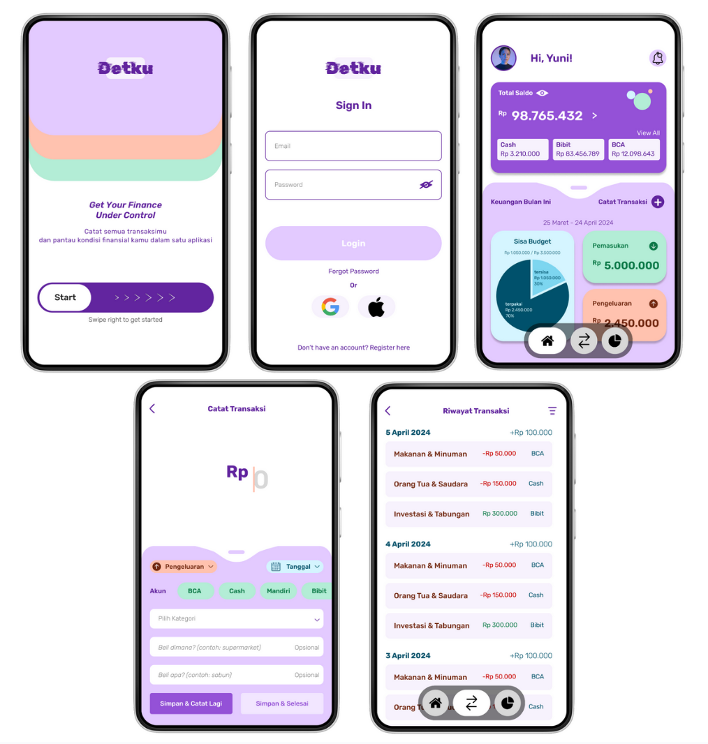 UI/UX Portofolio: BINAR Bootcamp Projects | by wahyu ningsih | Medium