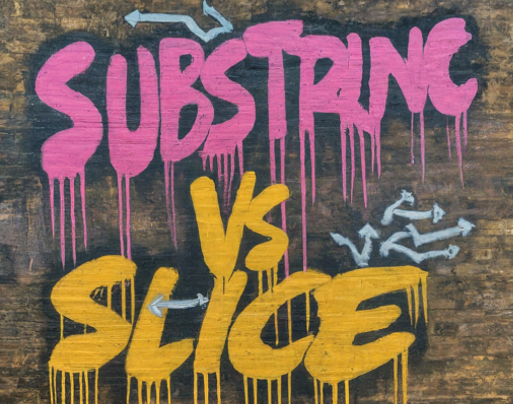 Engineering: Substring vs Slice in JavaScript | by Shahwar Alam Naqvi ...