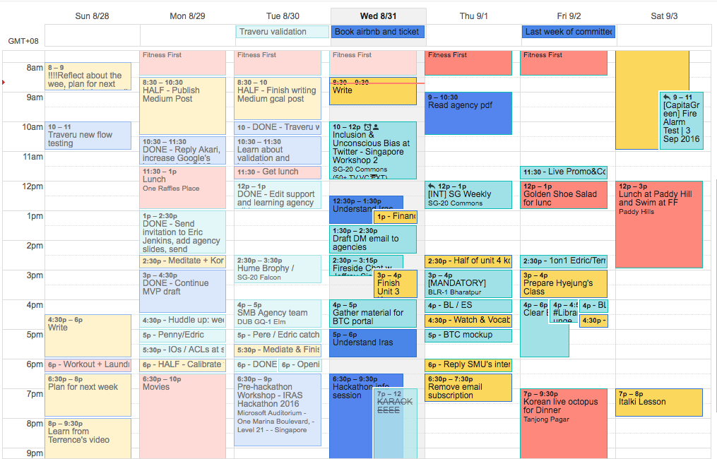 How I Ditched Todos and Use Google Calendar to Manage My Life by