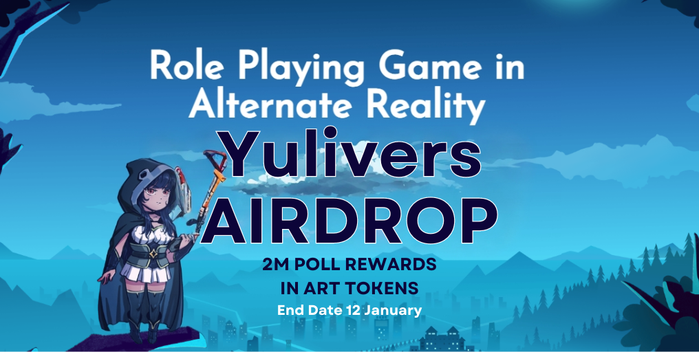 Yuliverse Airdrop ART token NFT Artworks Medium
