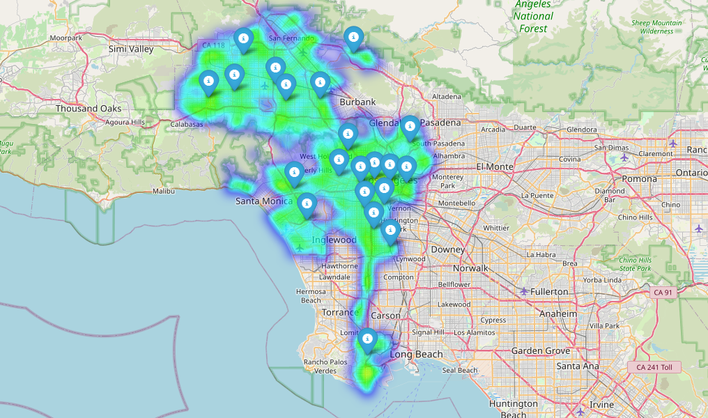 Optimizing Police Station Placement in Los Angeles