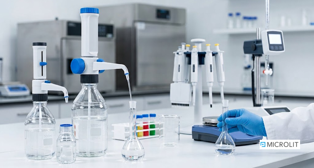 Common Applications of Laboratory Bottle Top Dispensers