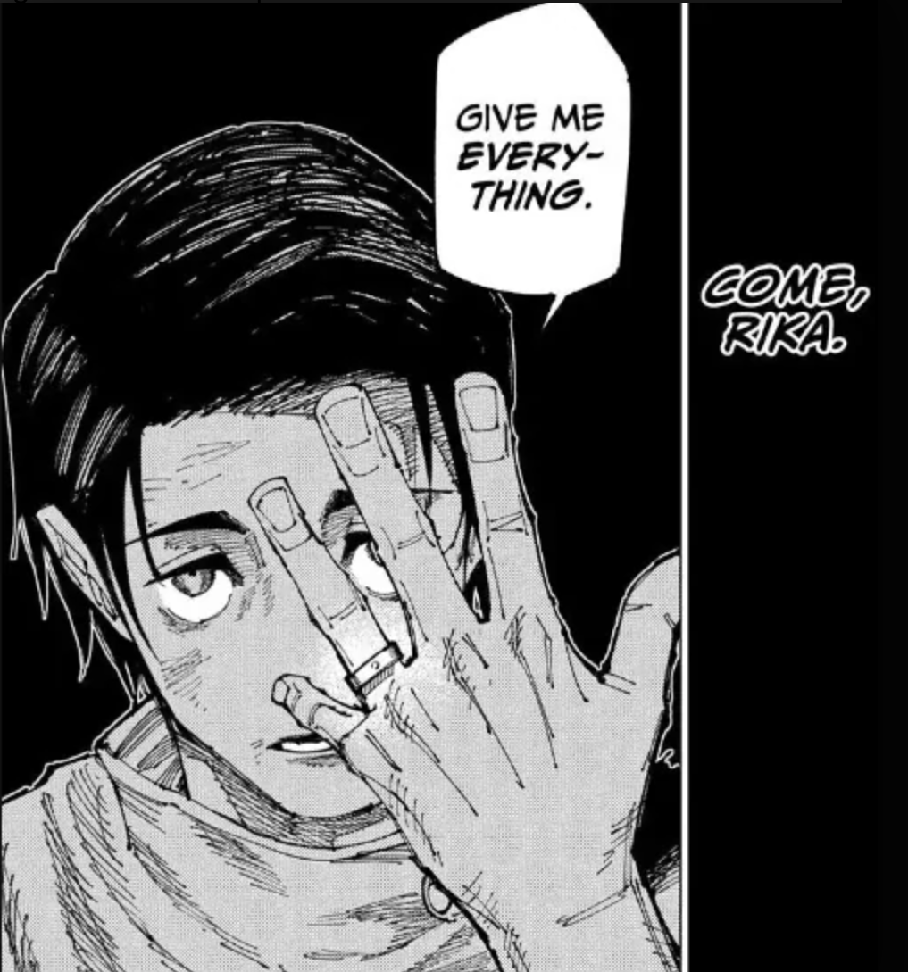 rika JJK 261 & 262: Yuuta, Rika, & the 5-Minute Limit | by Rory Gold Wienk |  Medium