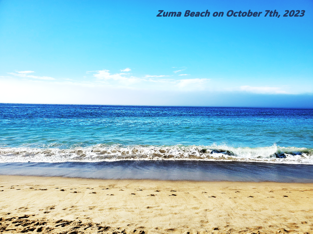 Zuma Beach in Malibu, One of the Largest and Most Popular Beaches