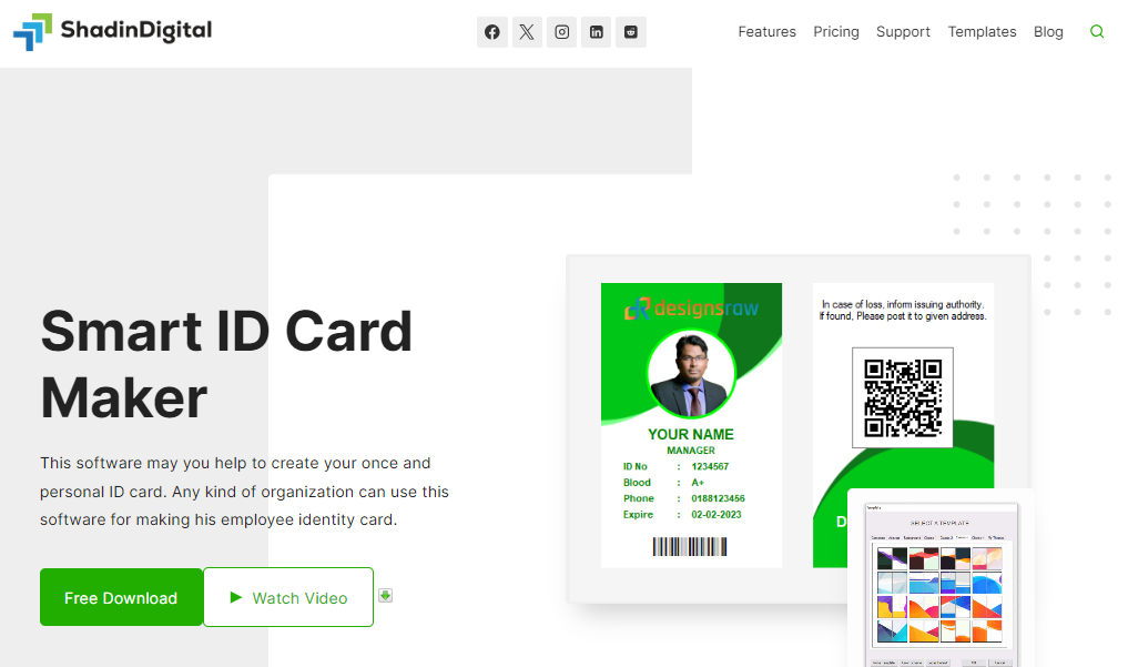 Shadin Digital — Easy IDCard Making Software! by Shadin Digital