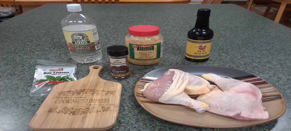 Chicken Adobo A Filipino Dish — Cooking to Impress | by Charles Davis