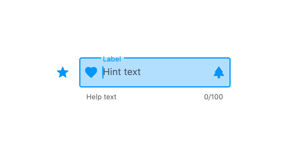 A visual guide to Input Decorations for Flutter TextField | by Suragch |  Flutter Community | Medium