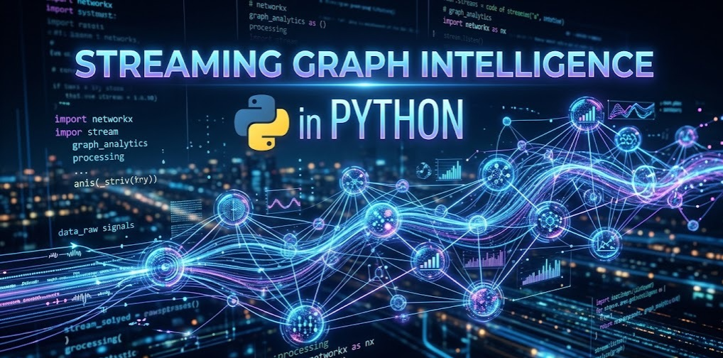 Streaming Graph Intelligence in Python | by Maximilian Oliver | Python ...