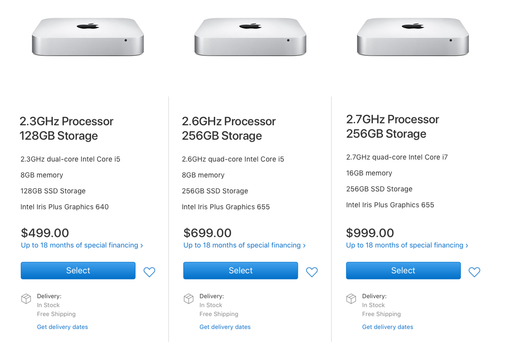 Best Buy: Apple Mac mini Intel Core i5 (2.6GHz) 8GB Memory 1TB
