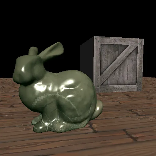 Rendering using software rasterization on the CPU