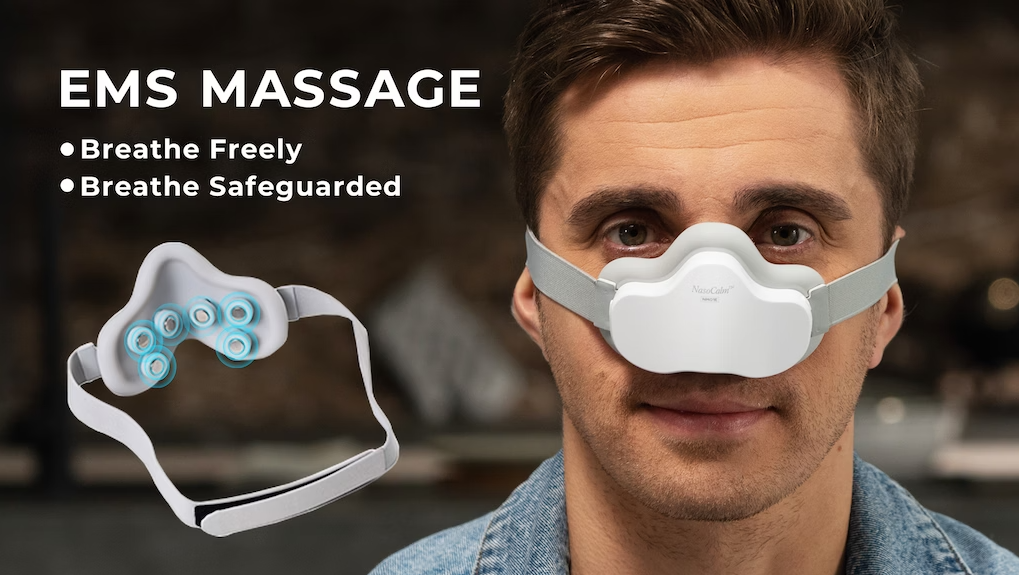 NasoCalm: World’s 1st Relieve Nasal Congestion EMS Massager | by ...