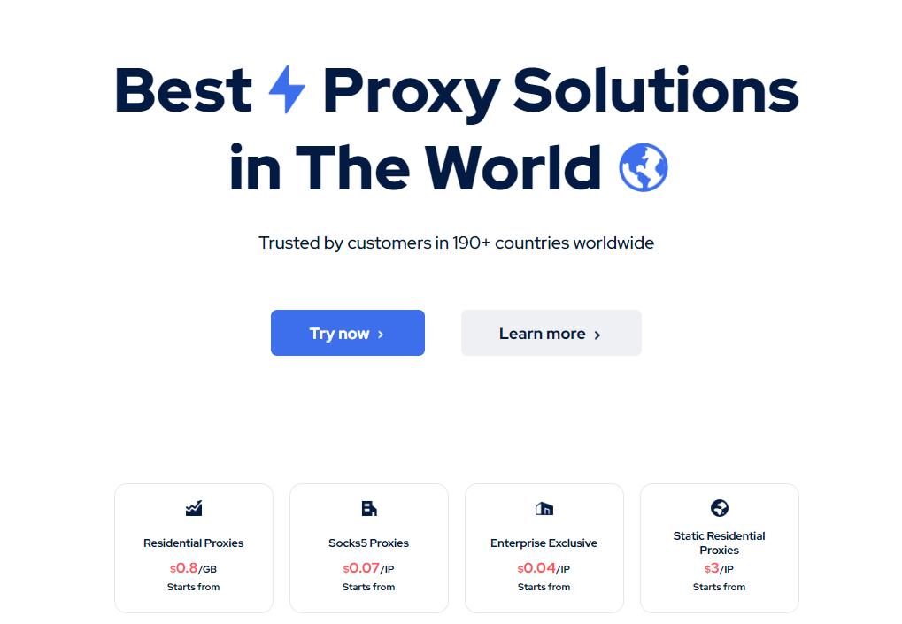 How to choose a proxy?. 1. Introduction | by Bowenzhu | Dec, 2023 | Medium