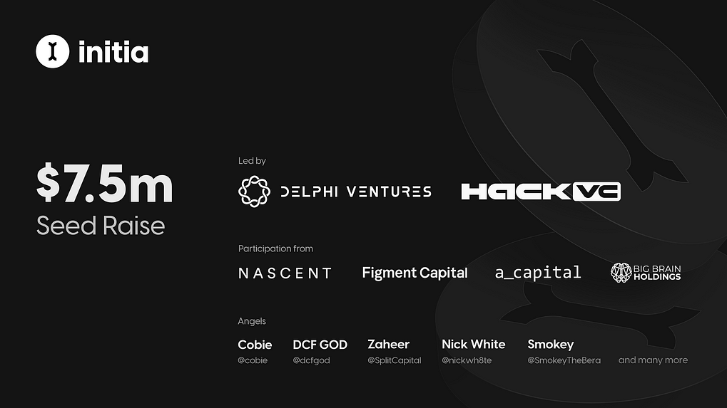 Initia raises $7.5m Seed Round to build the future of interwoven rollups
