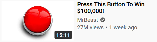 Press This Button = Win $100,000! 