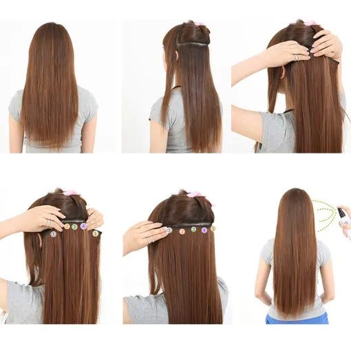 How To Install Clip In Hair Extensions Without Damaging Hair? - Jen Hair  Vietnam