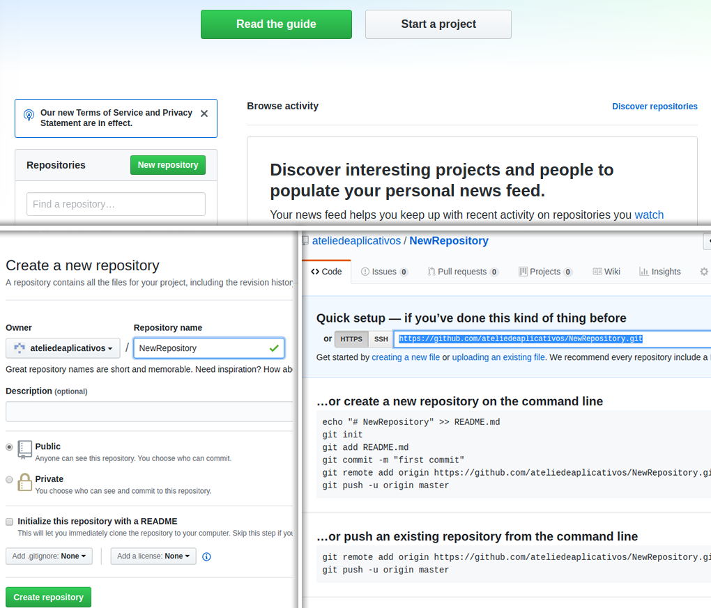 Integração GitHub | Atom. Antes de começarmos a falar de… | by Vini ...