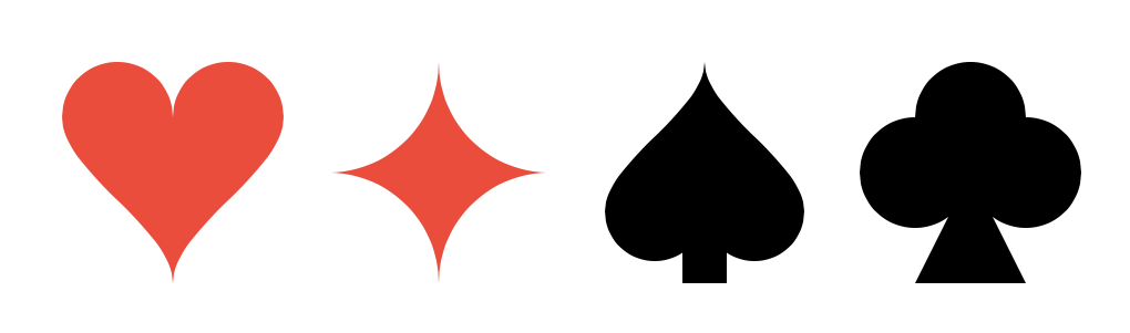 SwiftUI: How to draw playing Cards shades using Path API? | by Prafulla ...