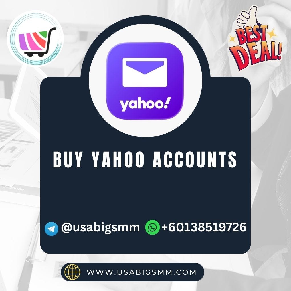 Buy Yahoo Accounts with a 100% Verified Guarantee