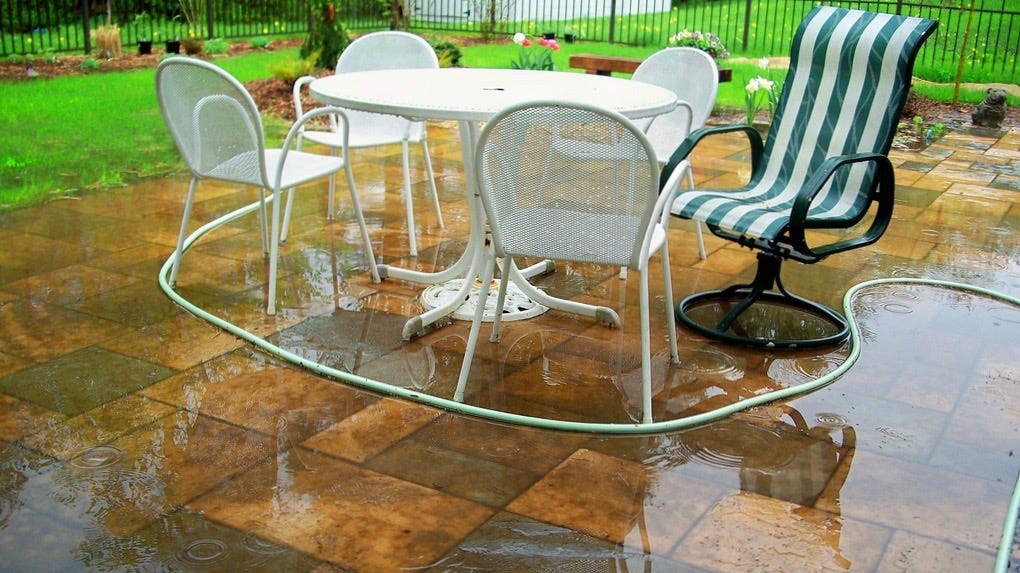 How to Get Rid of Standing Water on Your Patio by DrDrainage Medium