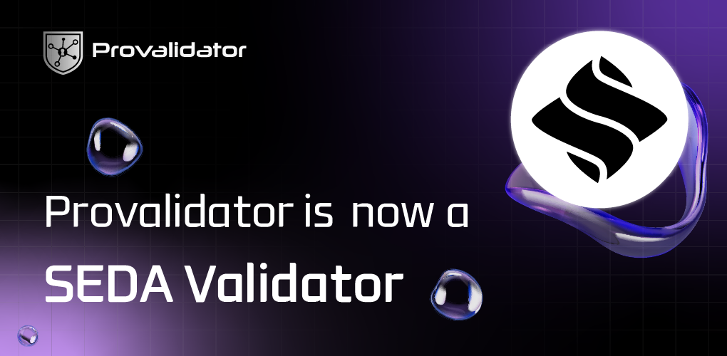 Supporitng SEDA as a Validator. An intent based modular data layer ...