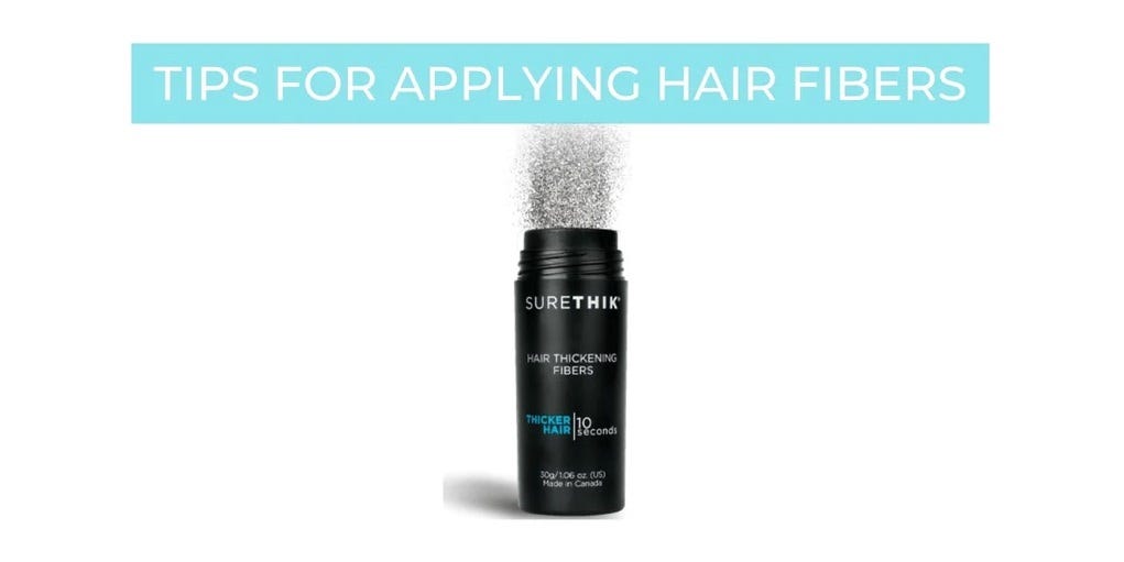 Six Tips For Applying Hair Fibers! — SureThikUSA Jason Nisk Medium
