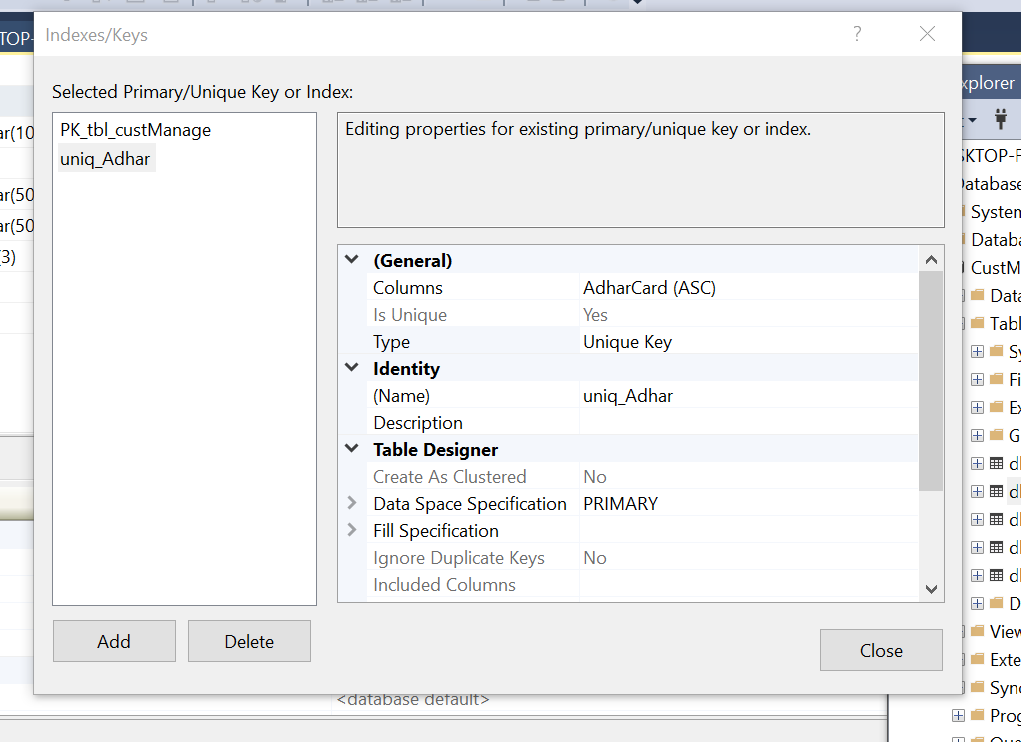 SQL-Unique Keys and Primary Keys - Manisha Magudm - Medium