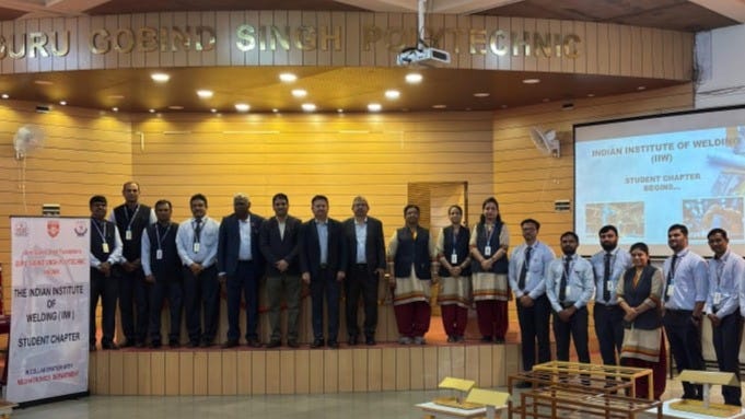 Shreekant Patil Inaugurates IIW India Student Chapter at Guru Gobind Singh Polytechnic Nashik