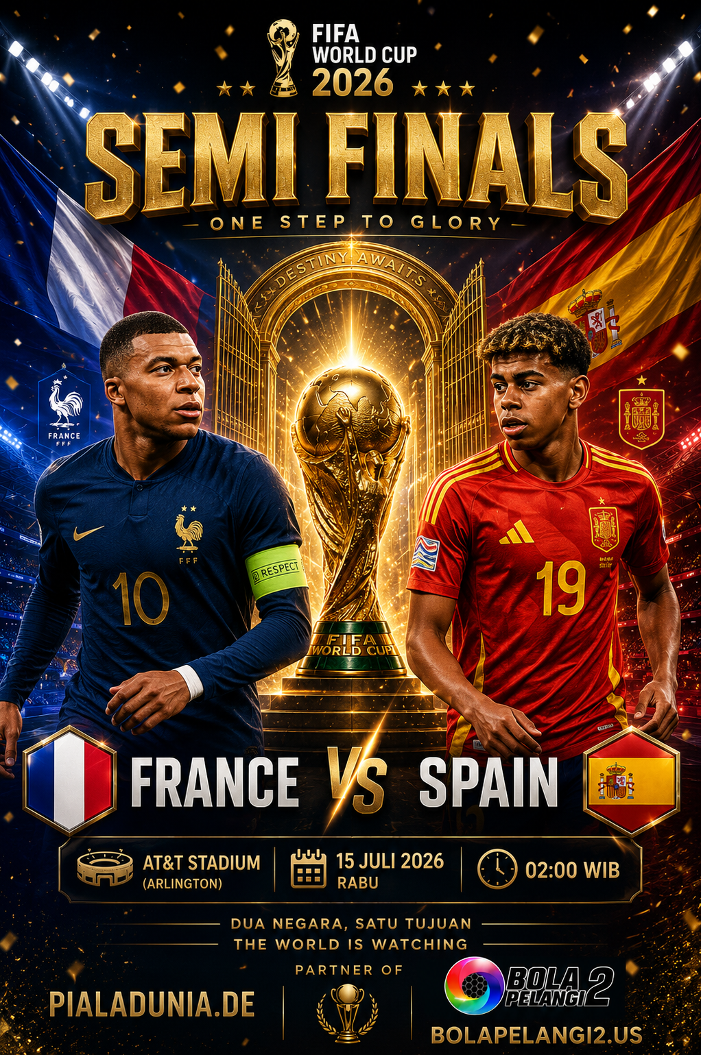 🏆 SEMIFINAL PIALA DUNIA 2026 🏆