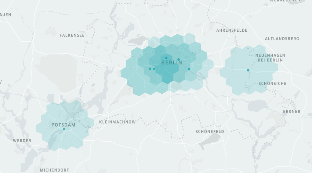 ML based location scouting with Uber H3 index and Foursquare Data | by ...