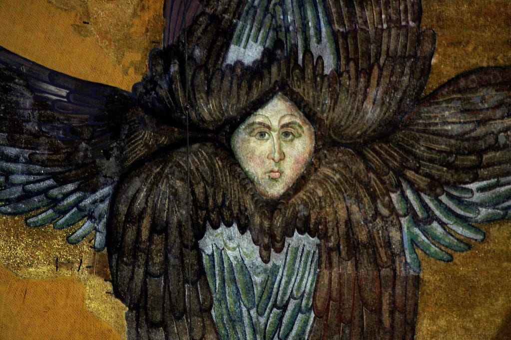 What can we learn from the wings of the Seraphim?