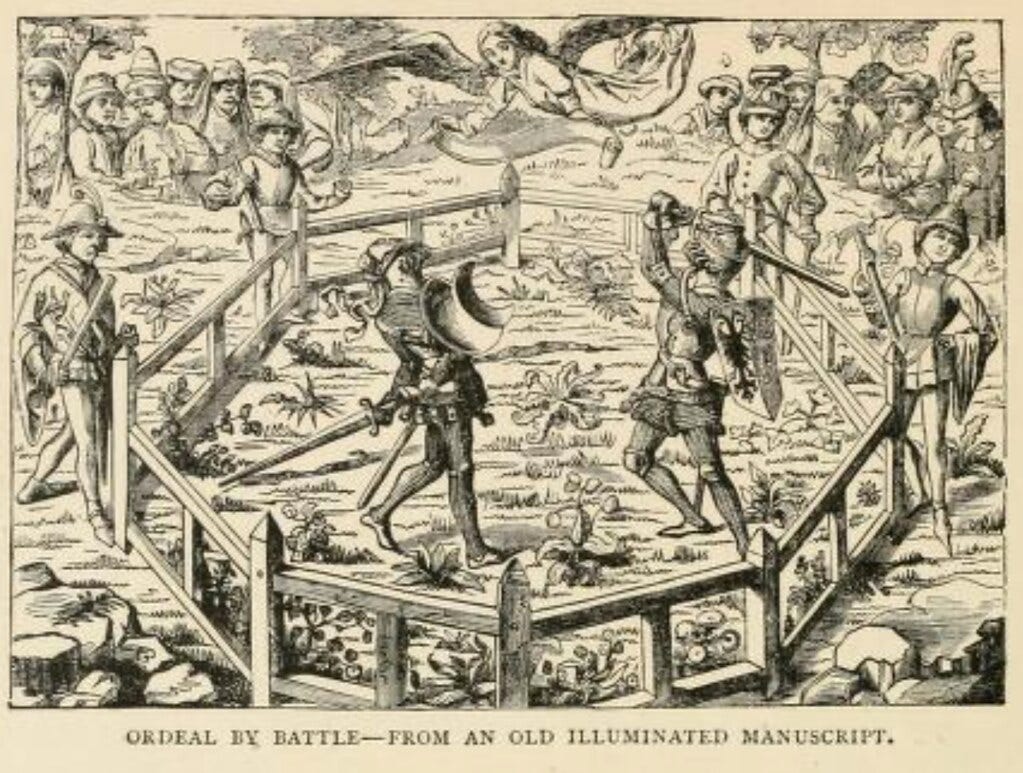 Trial By Combat In The 21st Century? by John Welford Medium