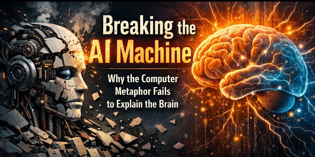 Breaking the AI Machine: Why the Computer Metaphor Fails to Explain the Brain