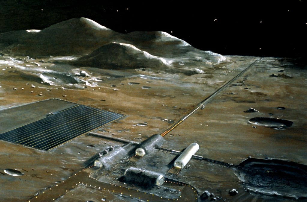 Lunar Mass Driver, old NASA Work
