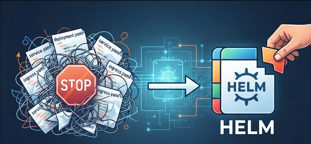 Stop Copy-Pasting Kubernetes YAML: Learn Helm in 15 Minutes.