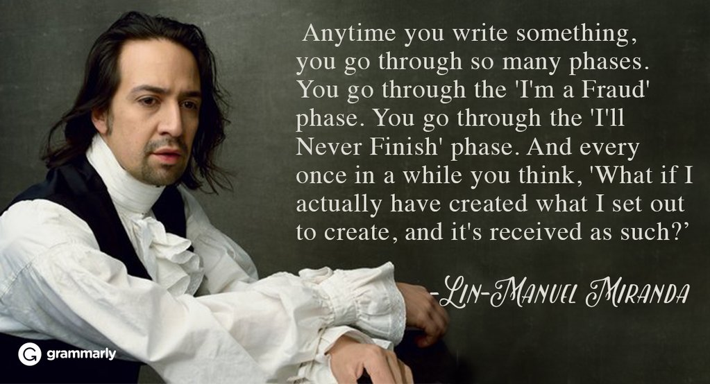 How to write online to lin manuel miranda