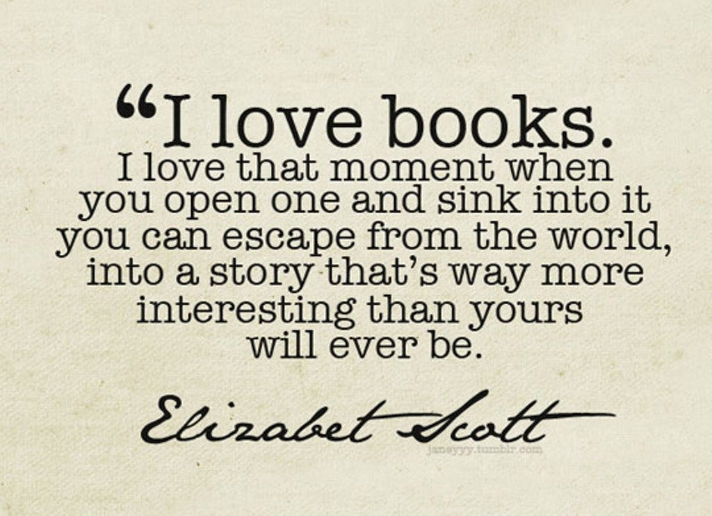 quotes about reading books tumblr