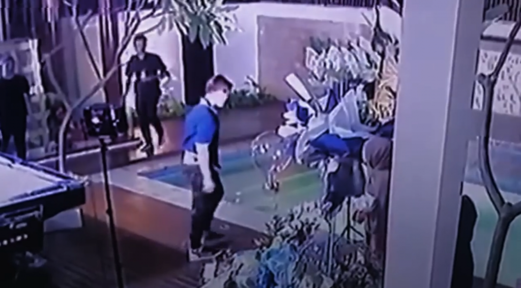 Rekaman CCTV Rizky Billar lempar bola, Ayahnya ada di lokasi!