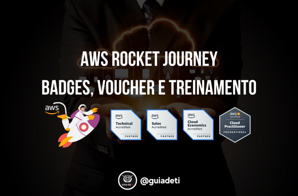 AWS Rocket Journey — Receba 3 badges, voucher e treinamento gratuito