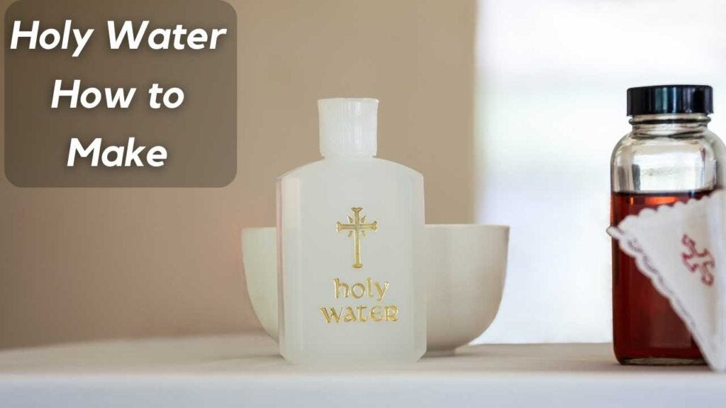 Holy Water How to Make and Use It for Spiritual Purposes by Arbaz