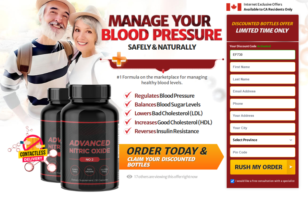 RelaxBp Advanced Nitric Oxide Canada Reviews by RelaxBp Advanced