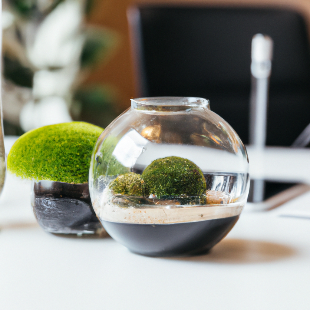 Using Moss Terrariums as Part of Your Home Office Decor by SeedBaba