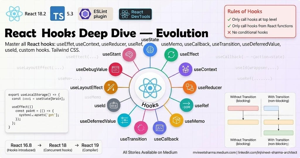 React Hooks Deep Dive - Evolution