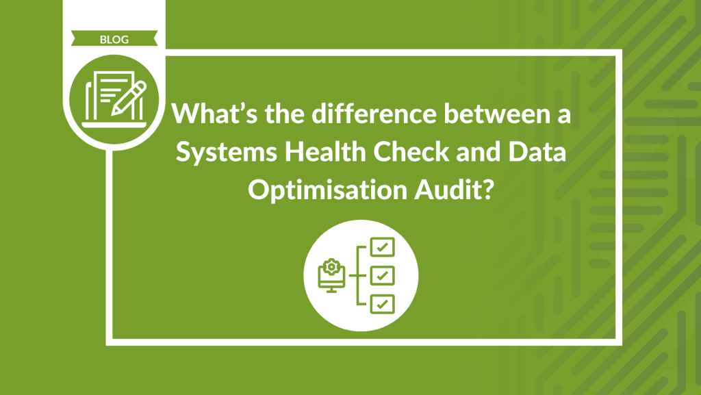 What’s the difference between a Systems Health Check and Data