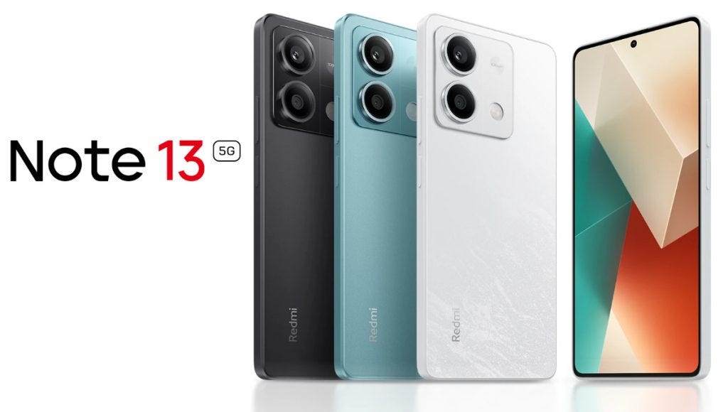 Smartphone Xiaomi Redmi Note 13 Pro 5G Dual Sim 6.67 8GB/256GB Teal