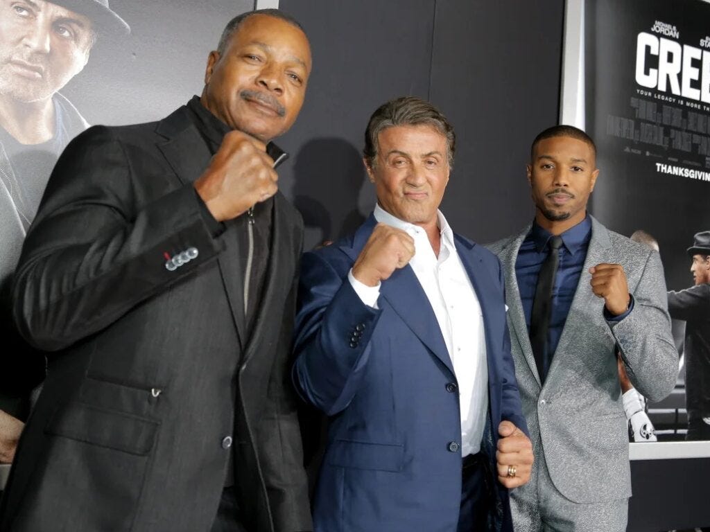 Sylvester Stallone Gives Rocky Costar Carl Weathers The Incredible 