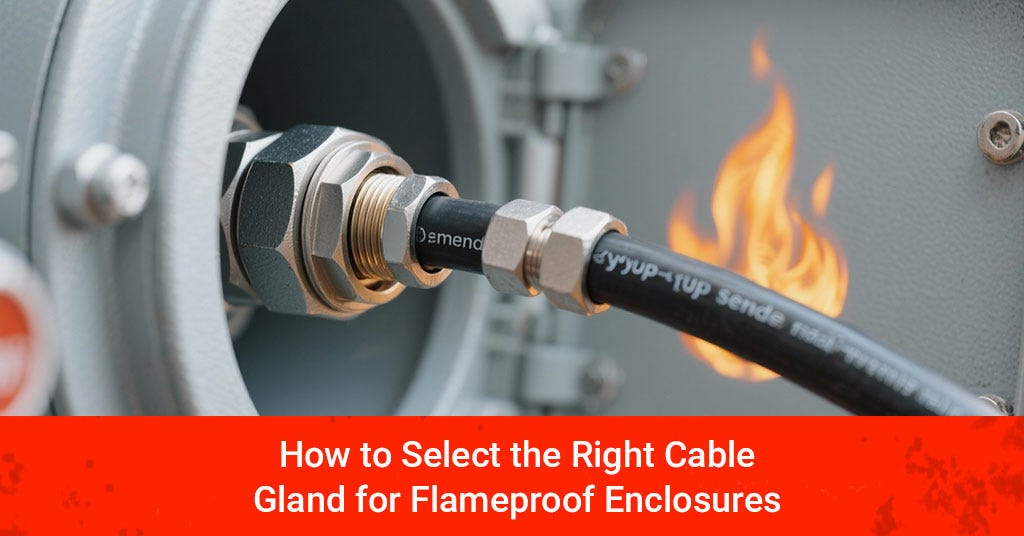 How to Select the Right Cable Gland for Flameproof Enclosures